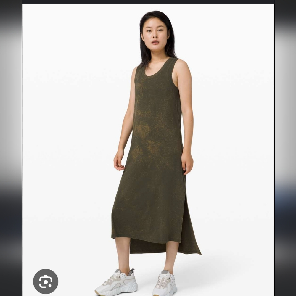 lululemon athletica Olive Green Maxi Skirt